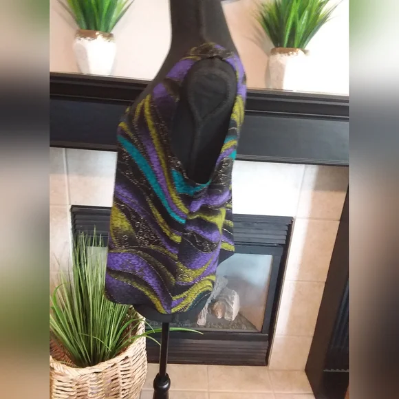 R & K Originals Multi Color Tank Top - Picture 2 of 5